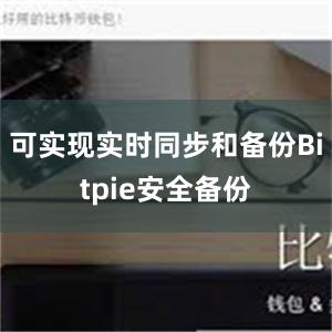 可实现实时同步和备份Bitpie安全备份