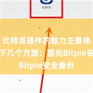 比特派插件的魅力主要体现在以下几个方面：首先Bitpie安全备份